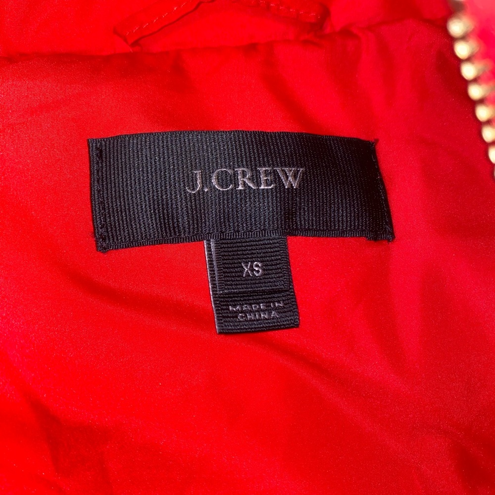 J Crew quilted puffer vest - Picture 3 of 3